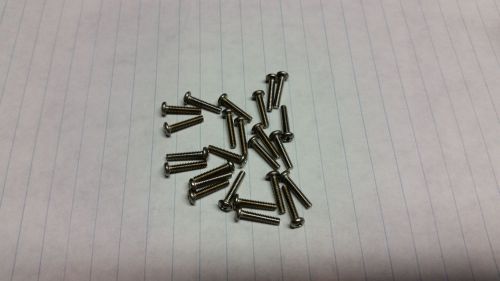 SS Stainless 2-56 7/16 Phillips Pan head screw 25 pieces