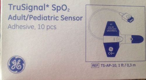 10 Pcs Trusignal SpO2 Adult/Pediatric Sensor Ref: TS-AP-10