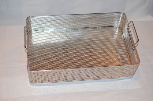 V.MUELLER GENESIS PERFORATED ELECTROPOLISHED CAREFUSION MEDICAL BASKET STERILIZE