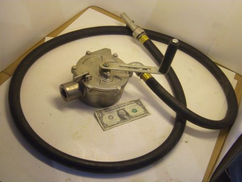 GPI GREAT PLAINS INDUSTRIES DRUM PUMP ROTARY MODEL RP-10 OIL NICE FREE SHIPPING!