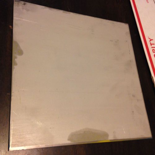Stainless steel 3/16&#034; x 12&#034; x 12&#034; plate 304 marine weld grade - fast shipper!! for sale