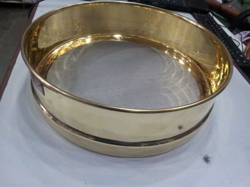 Brass test sieve 12 inch for sale