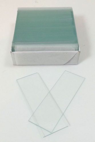 Microscope glass slides 1 x 3 inch (25 x 75 mm) -  pack of 72 for sale