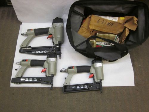 Porter Cable 3 Nailers Set FN250B, BN125A, NS100A -Used!!!