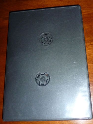 4  Multi Hold 4 Disc Quad CD DVD Black Cases  Movie Box