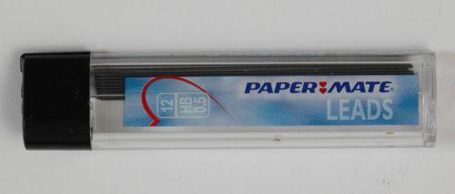PAPER MATE HB 0.5 MECHANICAL PEN/PENCIL LEAD REFILLS PACK OF 12 LEADS PAPERMATE
