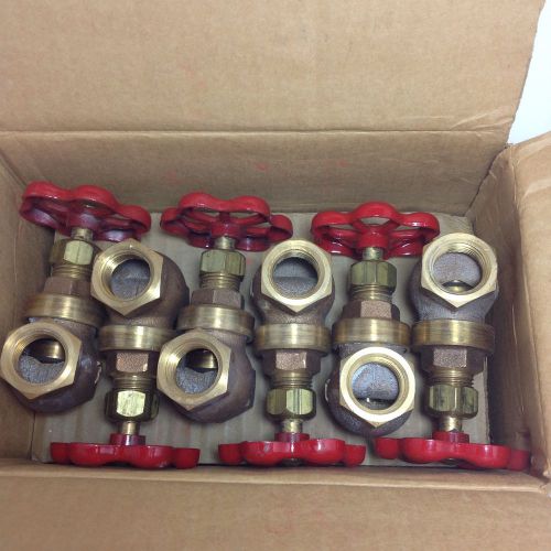Lot of 12 Tanner Precision Built Gate Valve Size 1/2 or 3/4