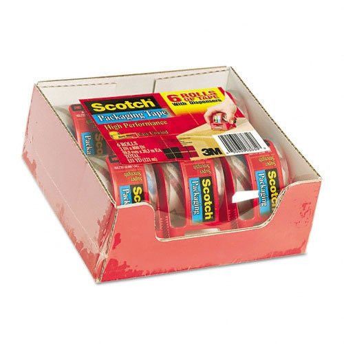 NEW Scotch Heavy Duty Packaging Packing Tape 1.88 x 800 In. 6 Rolls