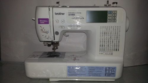 Brother (lb6800 embriodery &amp; sewing machine project runway limited edition) for sale