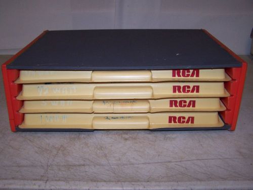 Vintage RCA Electrolytic Capacitor for Vintage Radios, Amps, Etc w/ display case