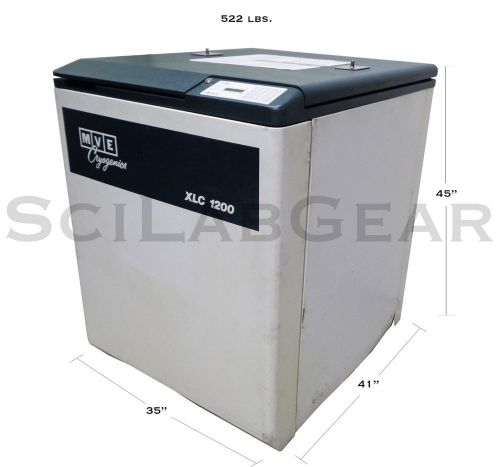 Mve xlc1200 cryogenic nitrogen freezer working unit for sale
