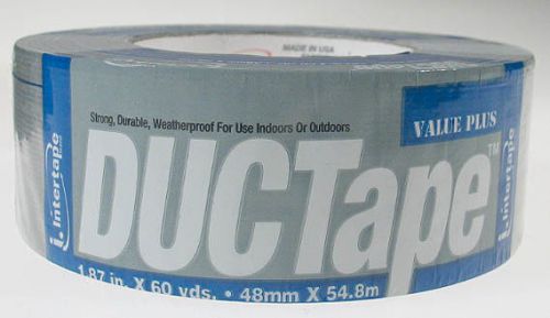 Intertape polymer group 1.87&#034; x 55 yards value plus duct tape for sale