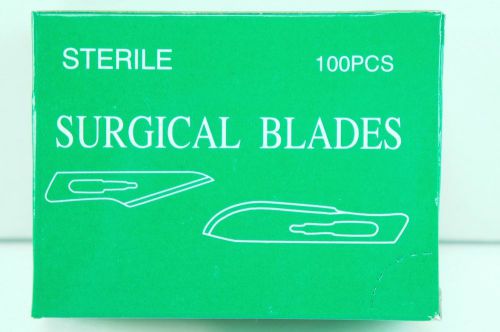 Sterile Surgical Blades Quantity 90 11 No. 3 Fitment Exp Date 12-2003