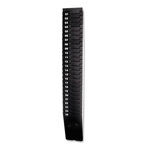 New lathem 257-ex expandable time card rack, 25-pocket, holds seven inch cards, for sale