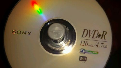 Lot of 90 Sony Recordable DVD+R Discs 4.7GB 120Mins.