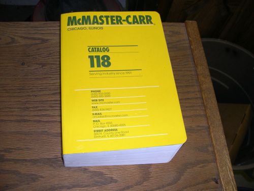 McMaster Carr Catalog 118
