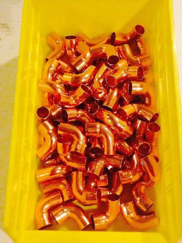 70 pc. 1/2&#034; copper fitting 90 degree street elbow new for sale