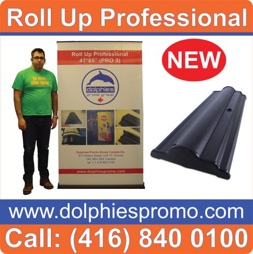 47&#034; Wide Roll Up Professional PRO Pop Up Booth Trade Show Display + FREE PRINT