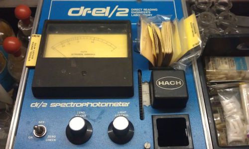 Spectrophotometer hach field laboratory dr-el/2 dr/2 engineer portable for sale