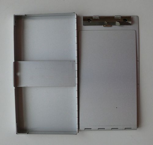 Saunders Aluminum Snapak #SN-4280 USA holds 4 1/4&#034; x 8&#034; clipboard form holder