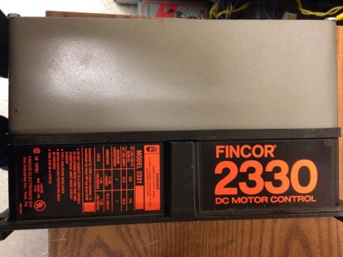 FINCOR 2330 MODEL: 2331 1-2HP DRIVE 230/115V
