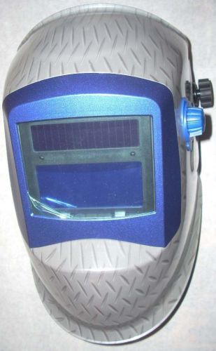 Tread Plate Auto Darkening Welding Helmet Solar Powered Variable Shade 9-13