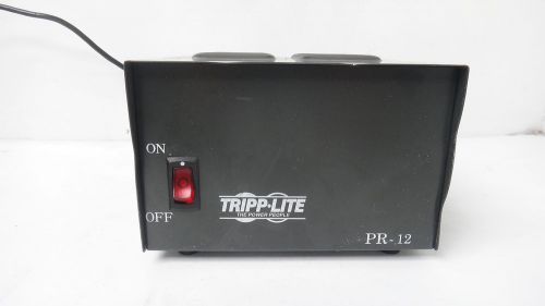 TRIPP-LITE PR-12 PRECISION REGULATED DC POWER SUPPLY 13.8V 12 AMP PR-12