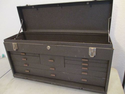 Kennedy 526 Machinist Tool Box - 8 Drawer - No Key - Nice