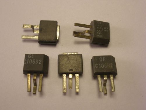 ( 5 PC. ) GE C106B2 SILICON CONTROLLED RECTIFIERS, (SCRs), NEW