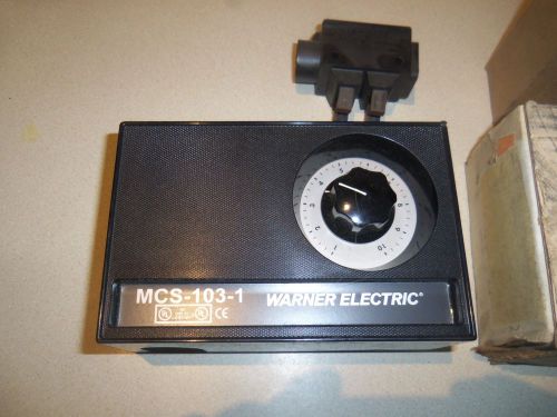 Warner Electric Model MCS 103-1, Part# 6010-448-002 NIB!!!