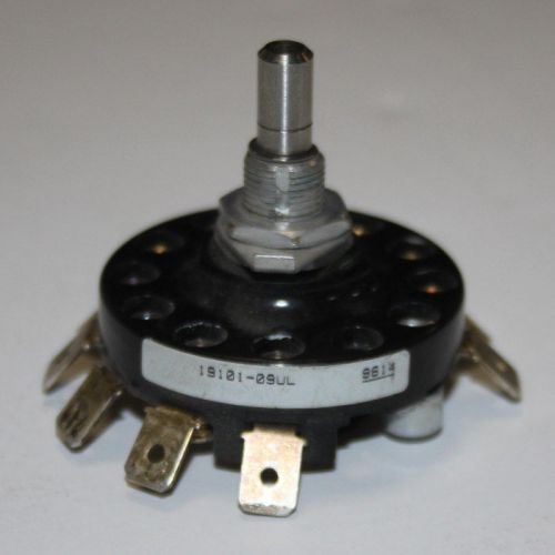Grayhill 9-position rotary switch, 19101-09UL, NOS