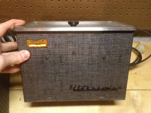 Vintage L&amp;R Ultrasonic Cleaner, Model 210: For watch/radio parts, jewelry, etc.