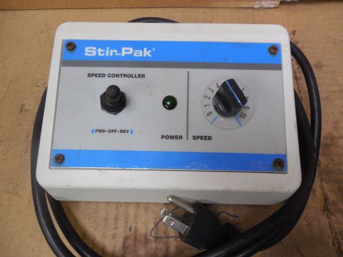 Stir-Pak Mixer Controller 50007-00 5000700 90 Volt 1/10 HP 115 VAC 3 A Amp Used