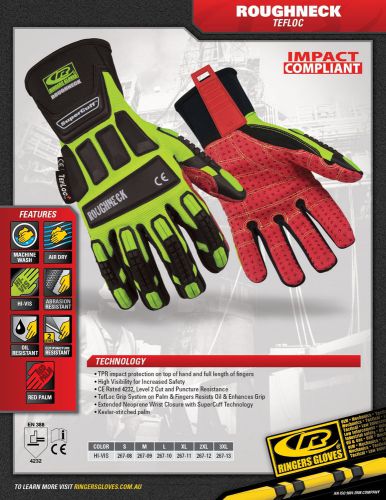 RINGERS ROUGHNECK Safety Gloves Cheaper Than Official Website
