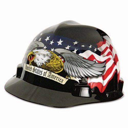 Msa freedom series helmet, eagle, black, ratchet suspension (msa10079479) for sale