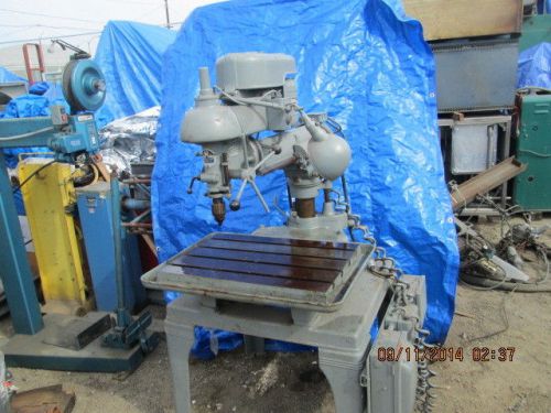 VERY NICE DELUXE WALKER / TURNER &amp; ROCKWELL / DELTA RADIAL ARM DRILL PRESS