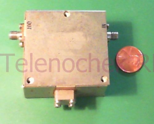 RF microwave single junction isolator 1788 MHz CF/  536 MHz BW/ 100 Watt / data