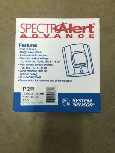 System sensor p2r horn strobe for sale