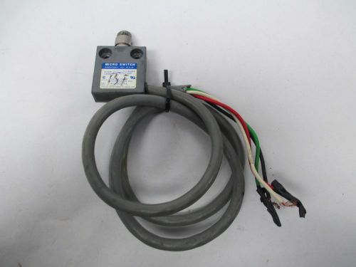 MICRO SWITCH 914CE2-3A LIMIT SWITCH 125/250V-AC 1/10HP 5A AMP D306097