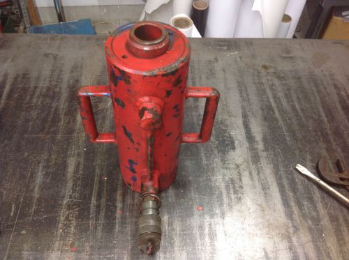 Simplex rj-306a 30 ton x 6&#034; stroke hollow ram hydraulic cylinder free shipping for sale