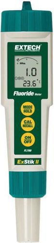 New extech fl700 waterproof flouride meter, 0.1-9.99 ppm or mg/l for sale