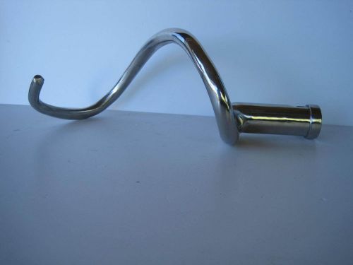 Commercial 20 qt. mixer dough hook mixer accessory  stainless for sale