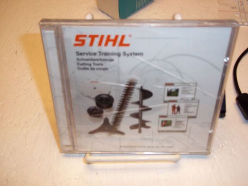 NEW STIHL DVD SERVICE TRAINING SYSTEM CUTTING TOOLS 0459 320 0000  1/2003