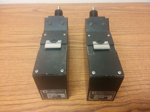 2 LOT Controlotron NFS-D1HUT1 pair S/N 25299A 25299B Hi Precision Transducer