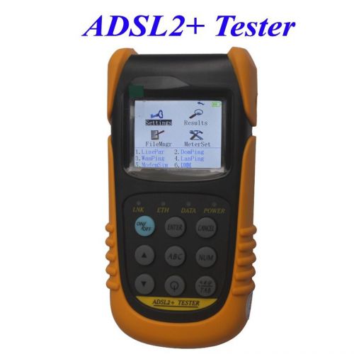 TLD801C ADSL Tester ADSL2+Tester DMM PING Test Meter Equipment Measurement