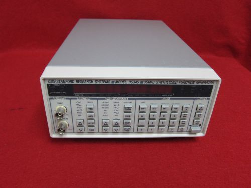 Stanford Research Sys SRS DS345 Synthesized Function Generator W/Opt 01(Tested)