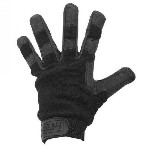 Lot 3 VooDoo Tactical 20-912001094 Crossfire Gloves Black Size Large