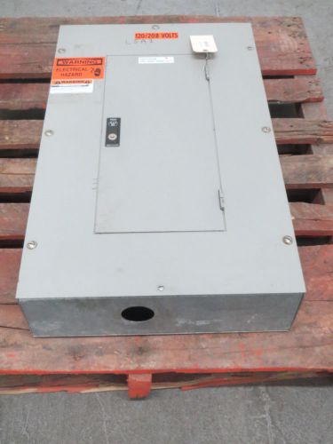 Westinghouse prl-1 board 100a amp 208/120v-ac distribution panel b360371 for sale