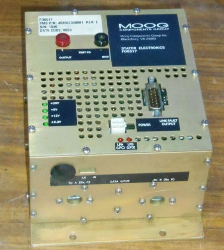 Moog Electrical Testing  Module