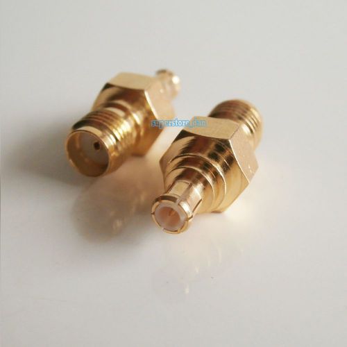 1Pcs SMA female jack to MCX male plug RF coaxial adapter connector